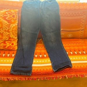 Great condition blue Roxy wide leg jeans